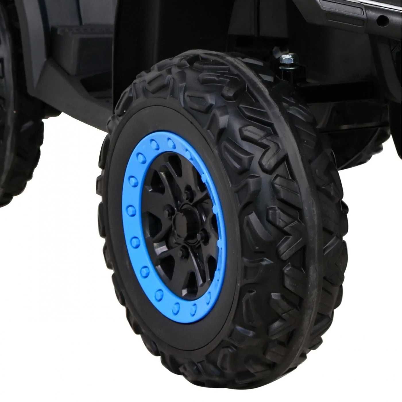 ATV electric copii 3-10 ani XT Speed 4x4 200W 24V 2 loc,R.Moi Albastru