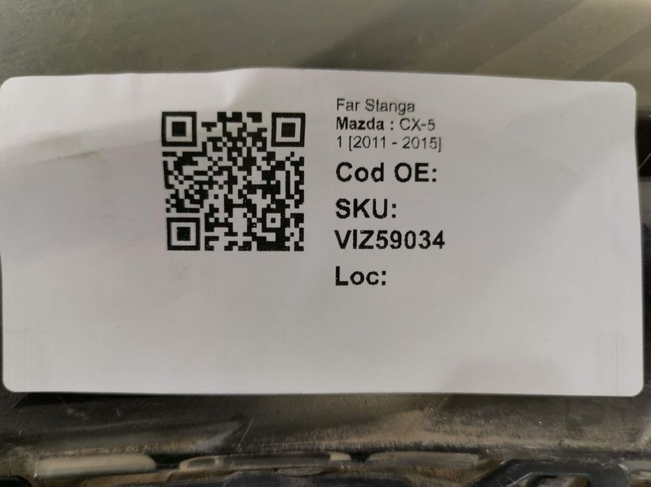 Far Stanga Mazda  CX-5 1 2011 2012 2013 2014 2015 Original In Stare Bu