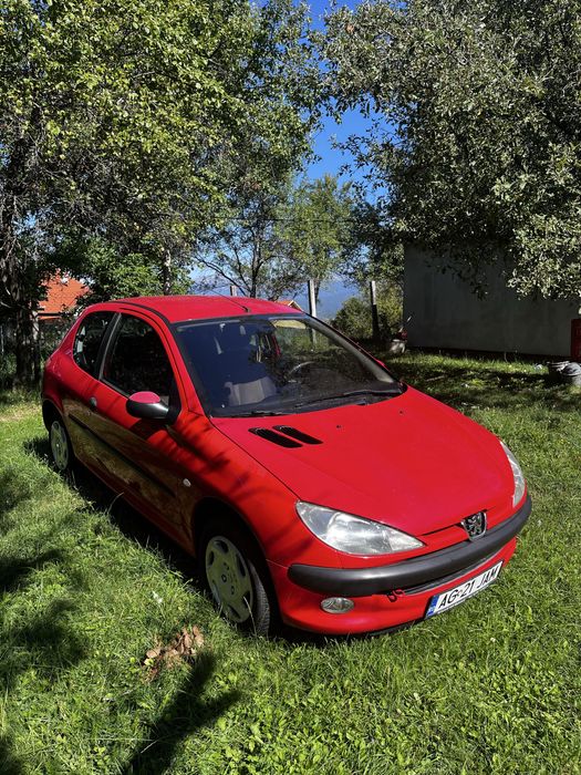Peugeot 206 1.4 benzina – mic, rosu si fara fite, dar merge ca nou!
