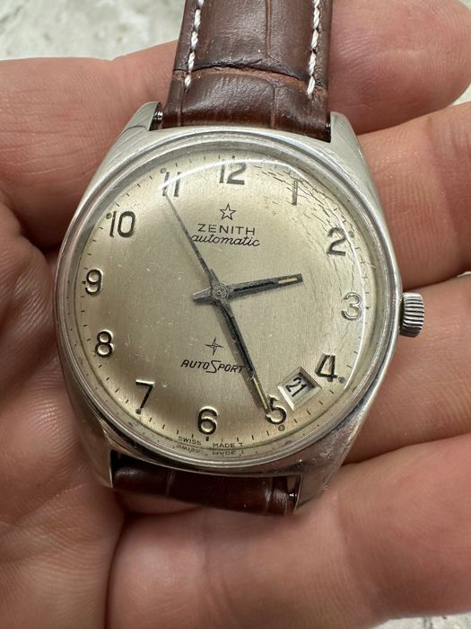Зенит автомат мъжки часовник от 60те. Zenith