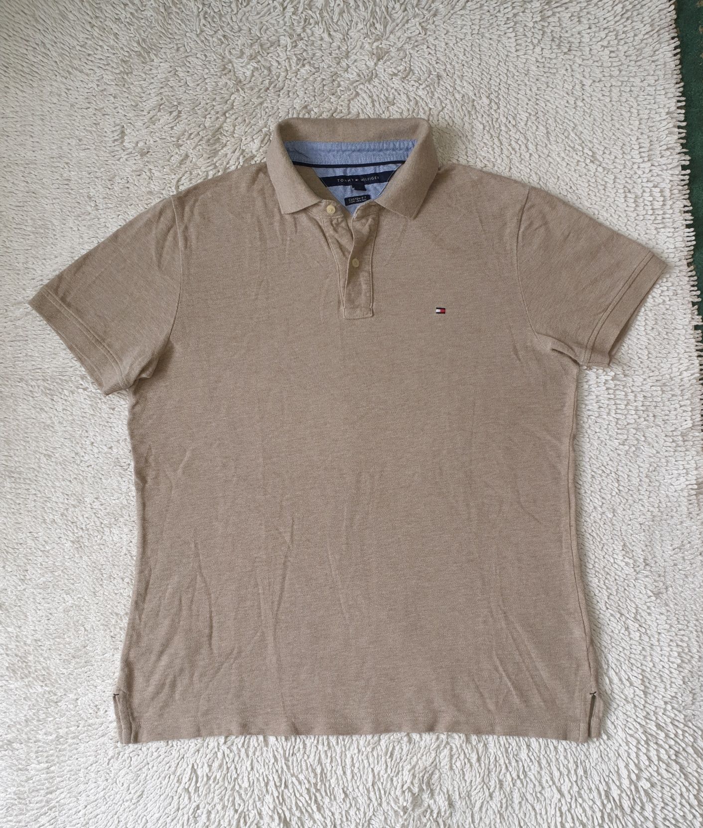 Tricou TOMMY HILFIGER, de bărbați, marimea L (dar merge si la XL)