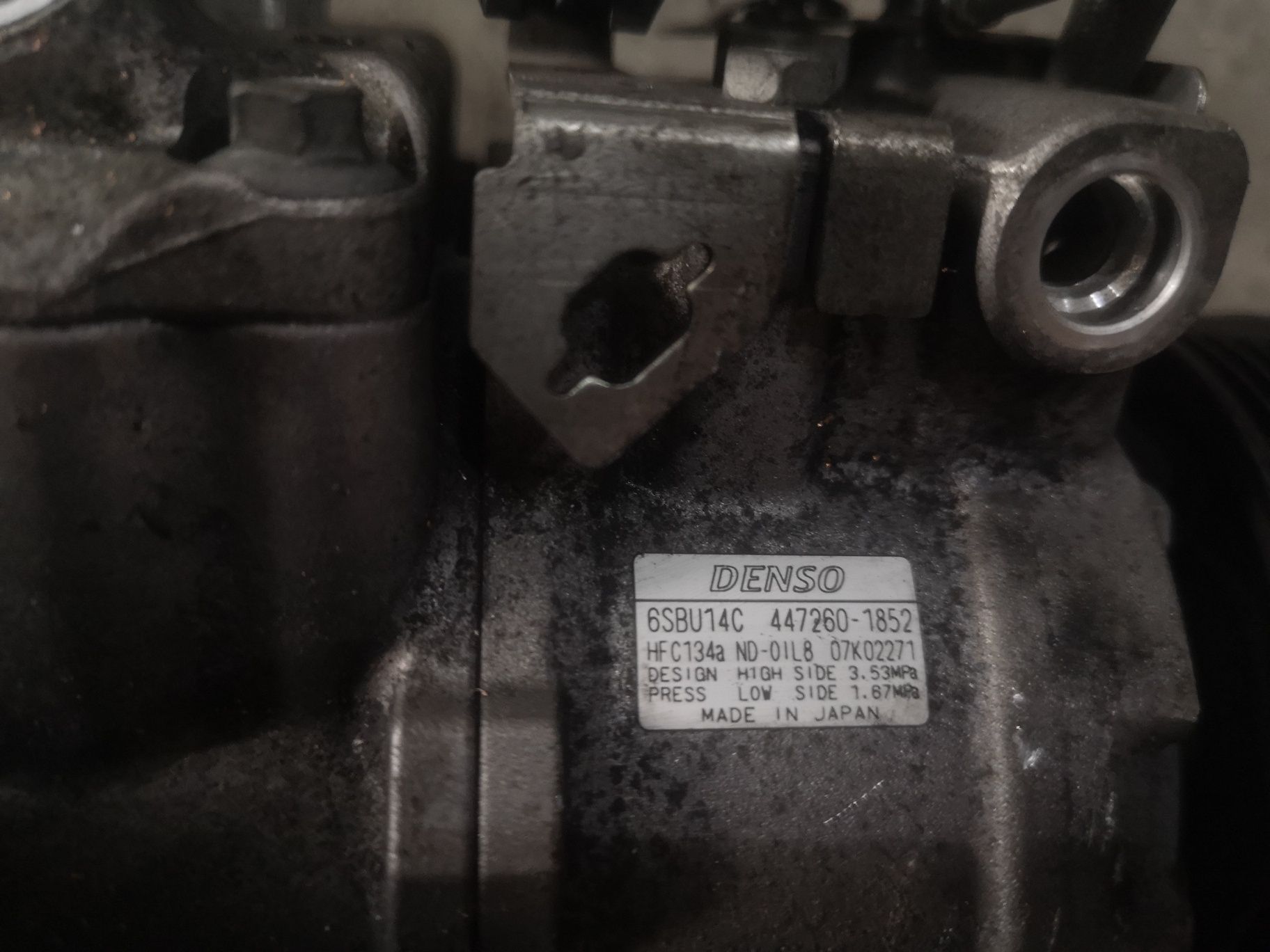 Compresor ac clima 2.0 diesel n47d20c 177cp bmw seria 5 e60 e61 lci
