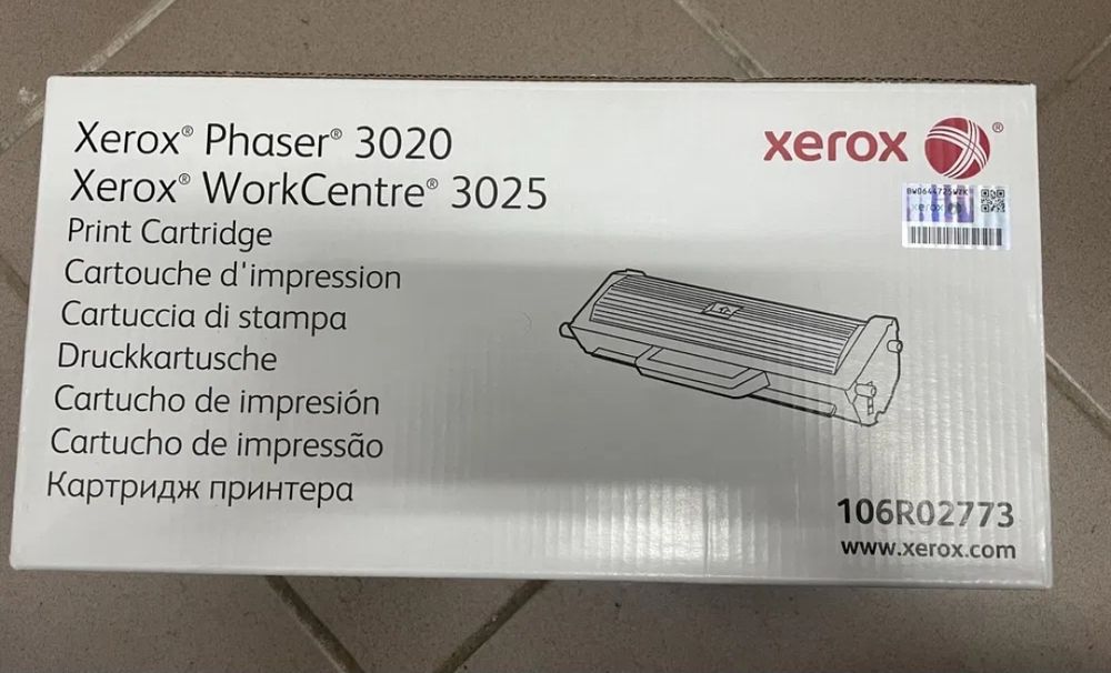 Imprimanta Xerox 3025 in cutie + cartus nou