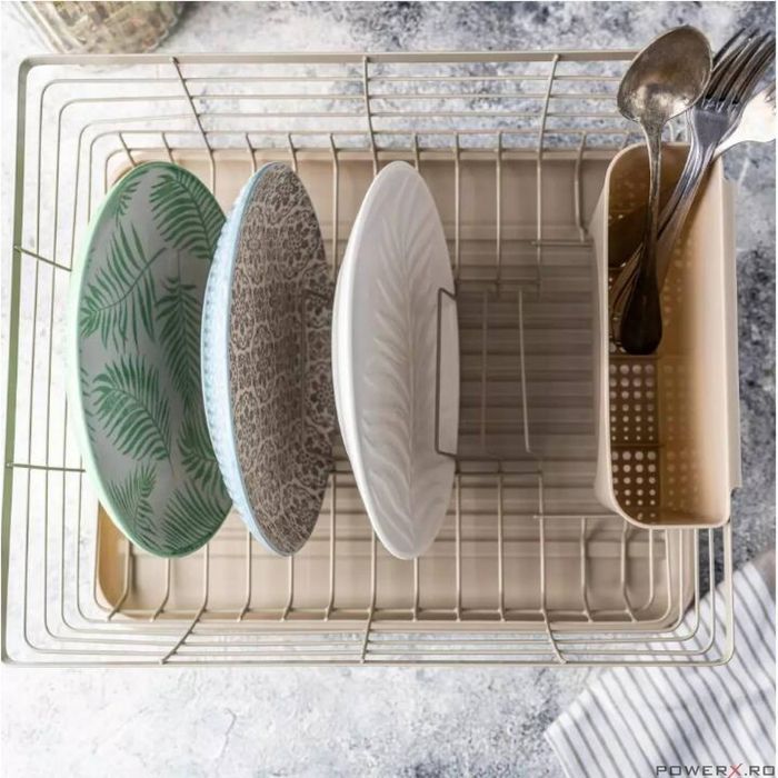 Suport pentru vase, bej, 30x36x14,5 cm, Kinghoff