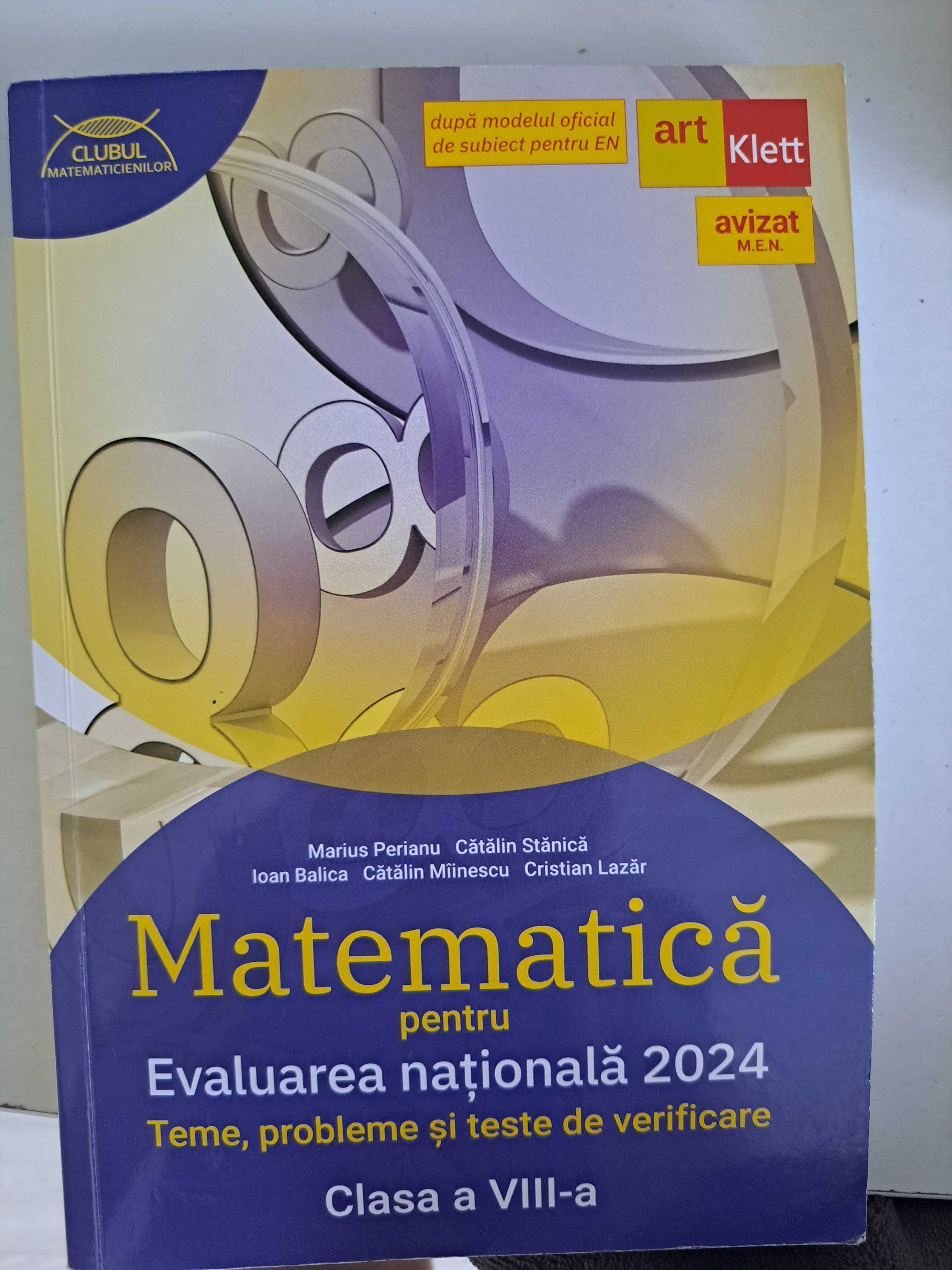 Culegere de teste pentru Evaluarea Nationala-matematica
