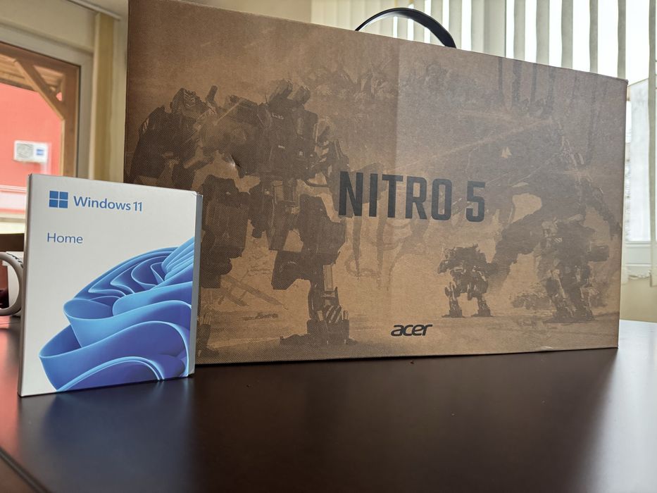 Геймърски лаптоп - Acer Nitro 5 (i7 / 16GB RAM / GTX 1650Ti)