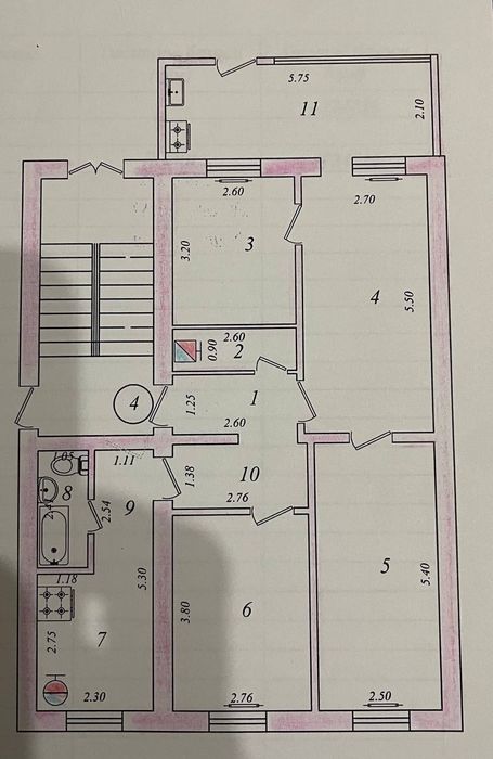 Дом с косметическим ремонтом в Юнусабаде