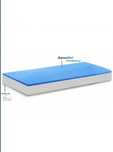Saltea ortopedica PREVI Aquagel Medical Air-Plus 120×200×22