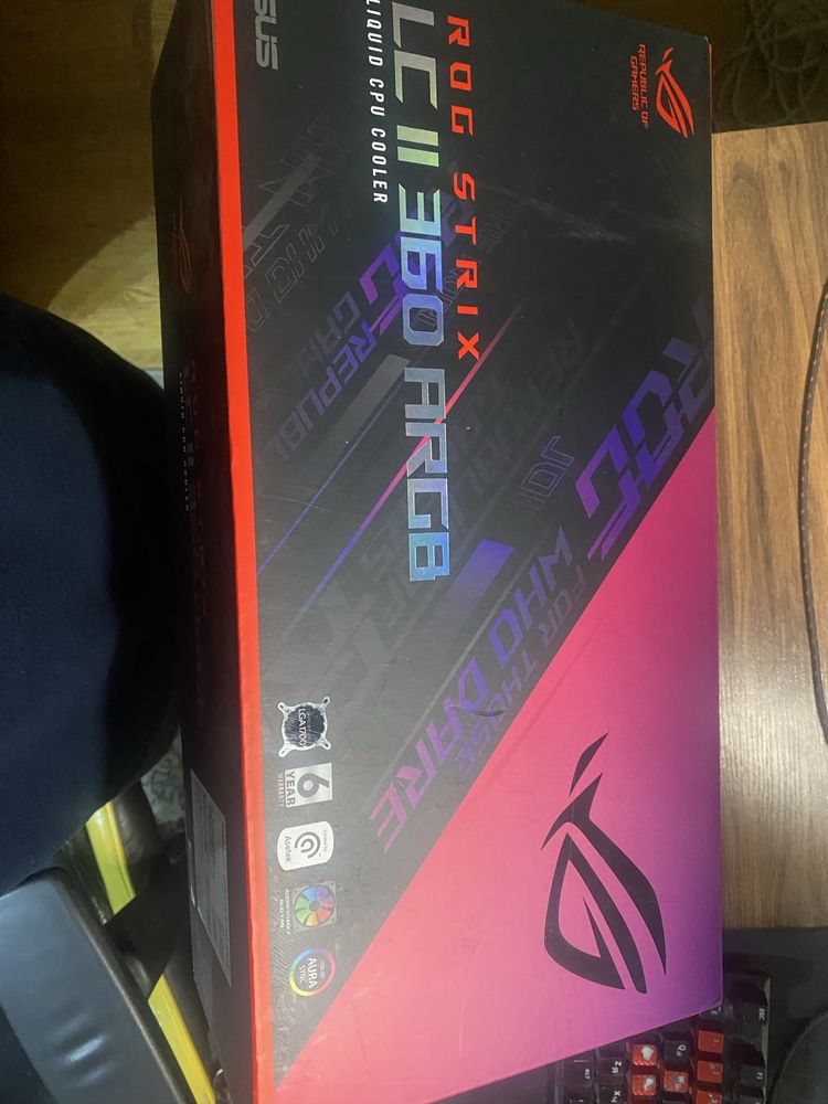 СЖО asus rog strix LC II 360 argb