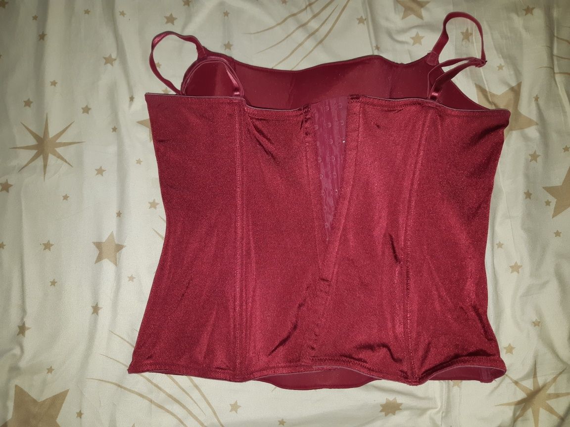 Corset visiniu pt femei marimea 44