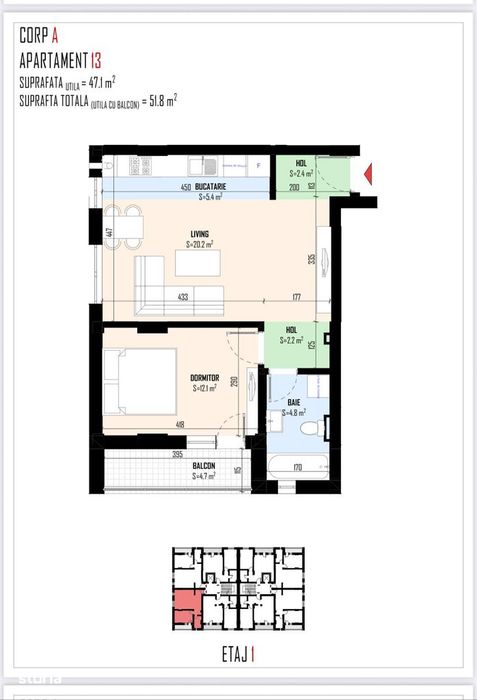 Dezvoltator  - Apartament - Safirului, Bragadiru - Central