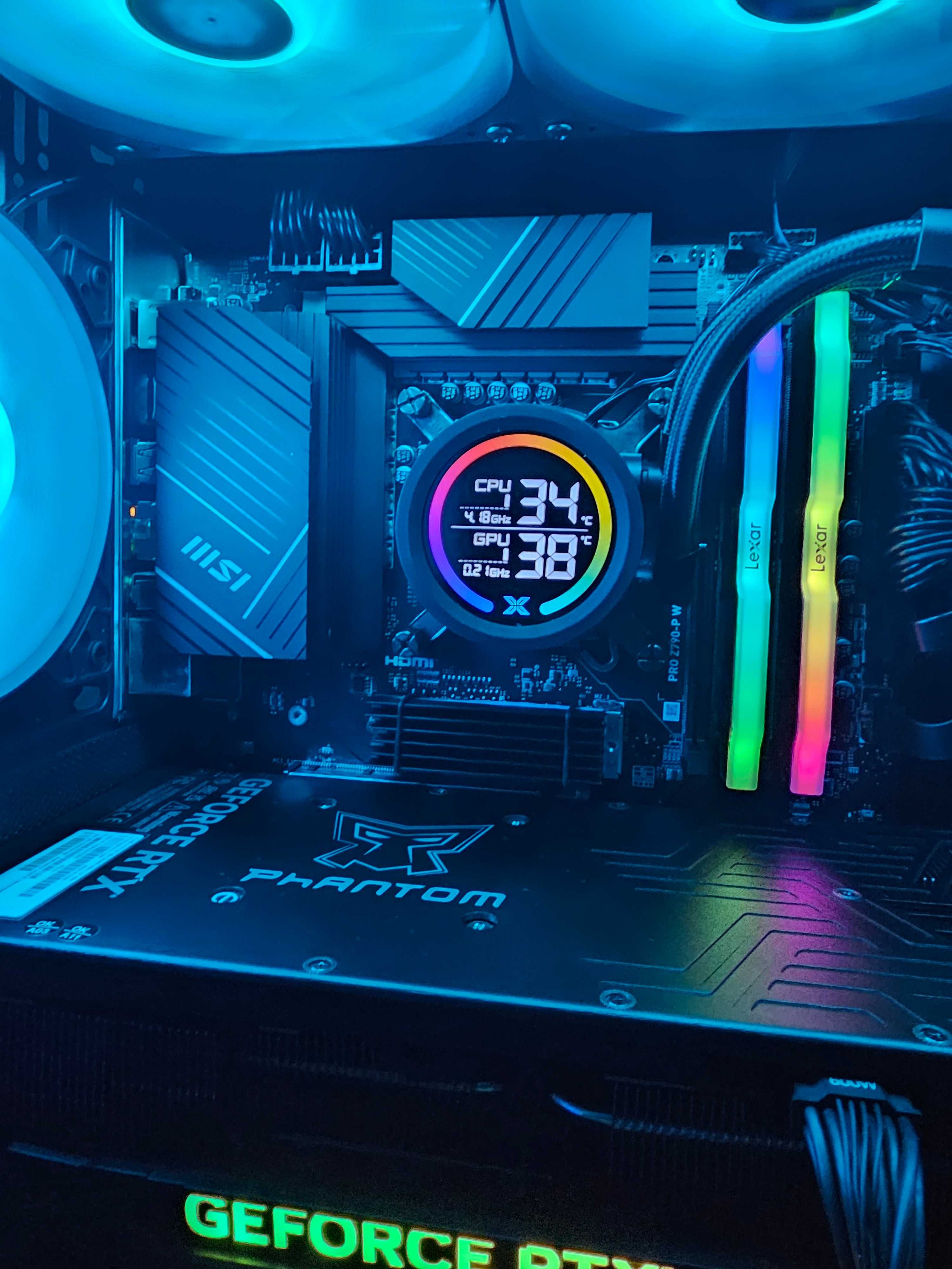 Геймърско PC – Intel i7-14700K | RTX 4080 | DDR5 32GB | NVMe 2TB