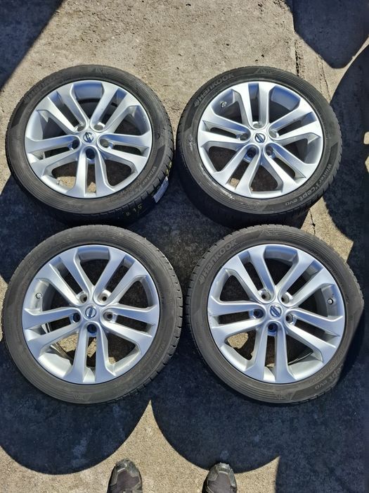 Jante aliaj 17 inch 5x114.3 originale nissan juke quasquai kadjar