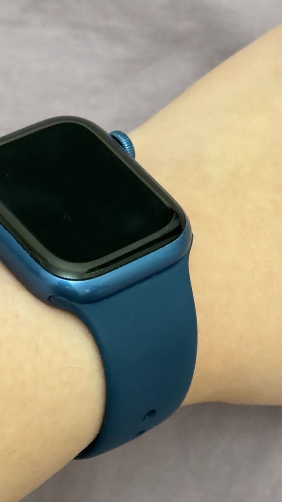 Apple watch 7 серия , 41 мм темно синий