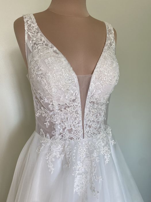 Rochie de mireasa noua,eleganta, stil printesa