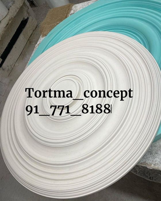 Lepka gips tortma ramka dekor 3d kalonna karniz