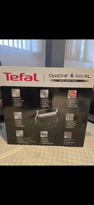 Tefal OptiGrill XL GC724D12 – Snacking & Baking