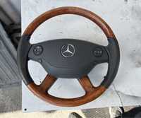 Махагонов волан с airbag Mercedes S-class W221