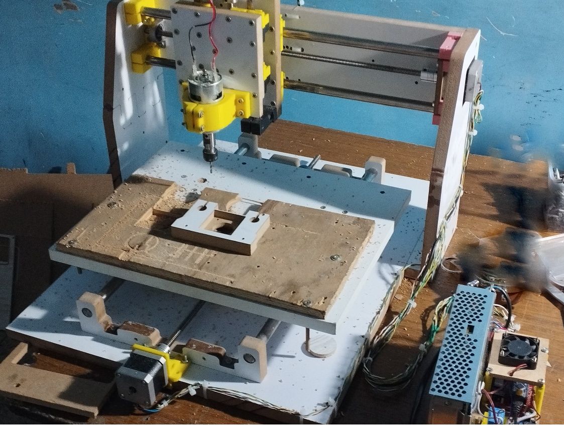 Маленький ЧПУ,  CNC 30X25 см