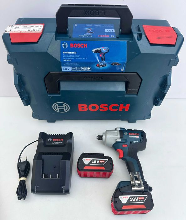 Bosch GDS 18V-450 HC - Безчетков гайковерт като нов!