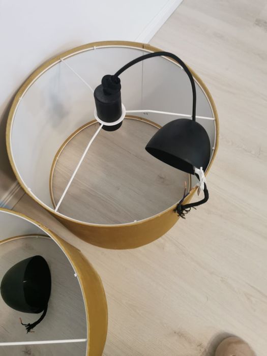 Lustra cu abajur Ikea