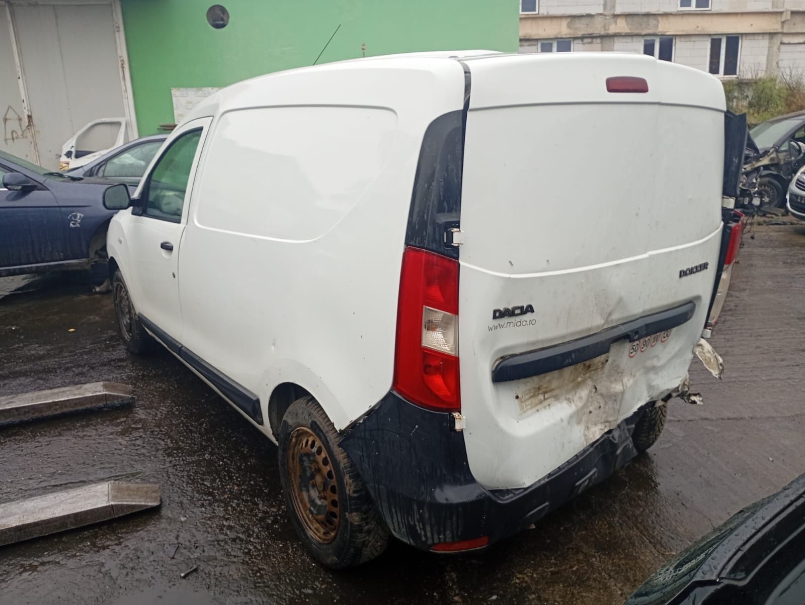 Dacia doker 1.5d 2014 avariat