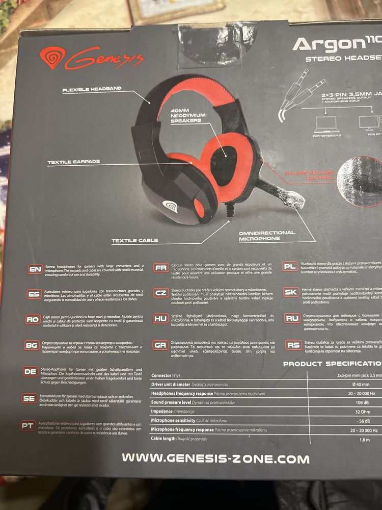 Genesis argon 110