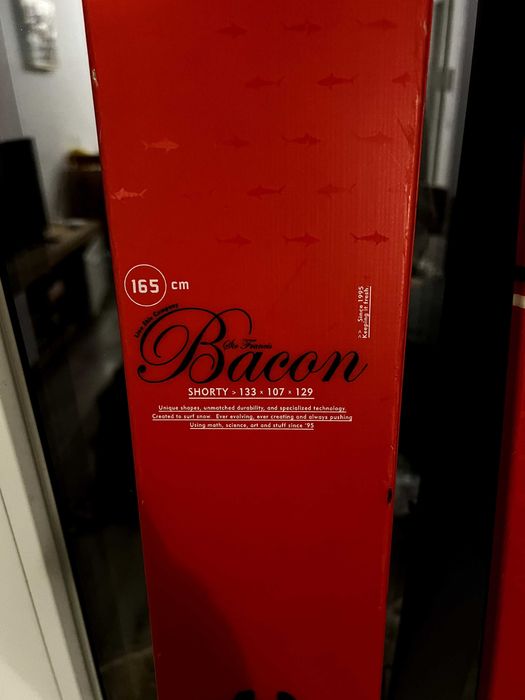 Vand skiurile de tura LINE BACON SHORTY ROUGE 2020