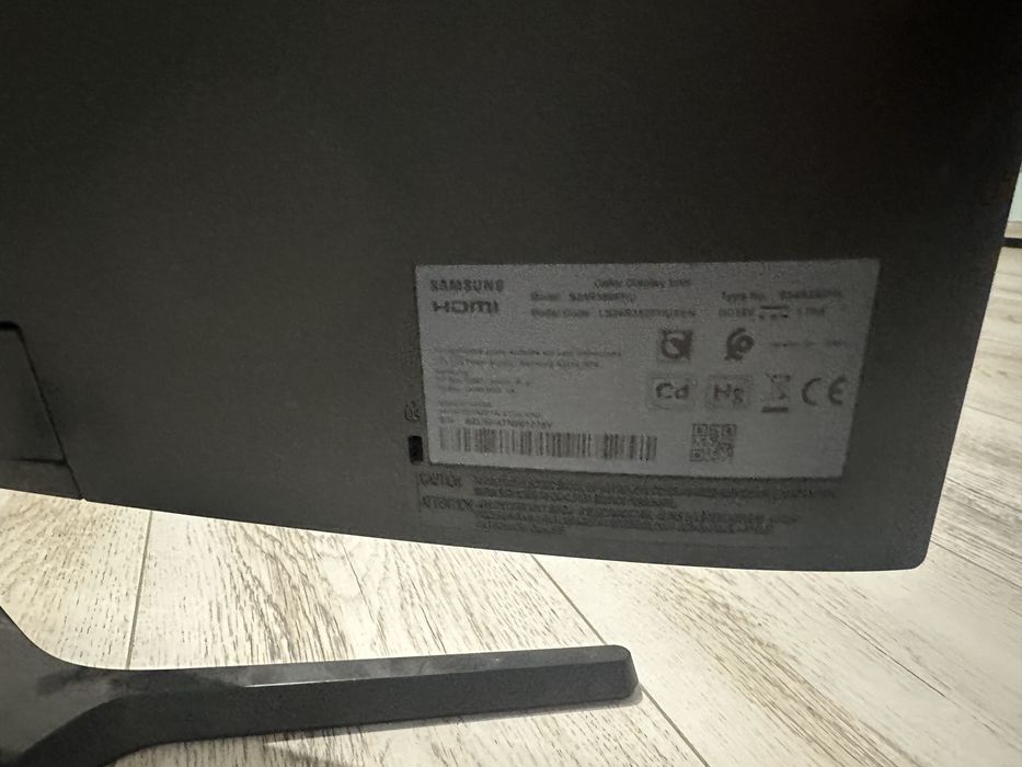 Monitor Samsung - S24R350FHU, 23.8", 75Hz, FHD, IPS, FreeSync