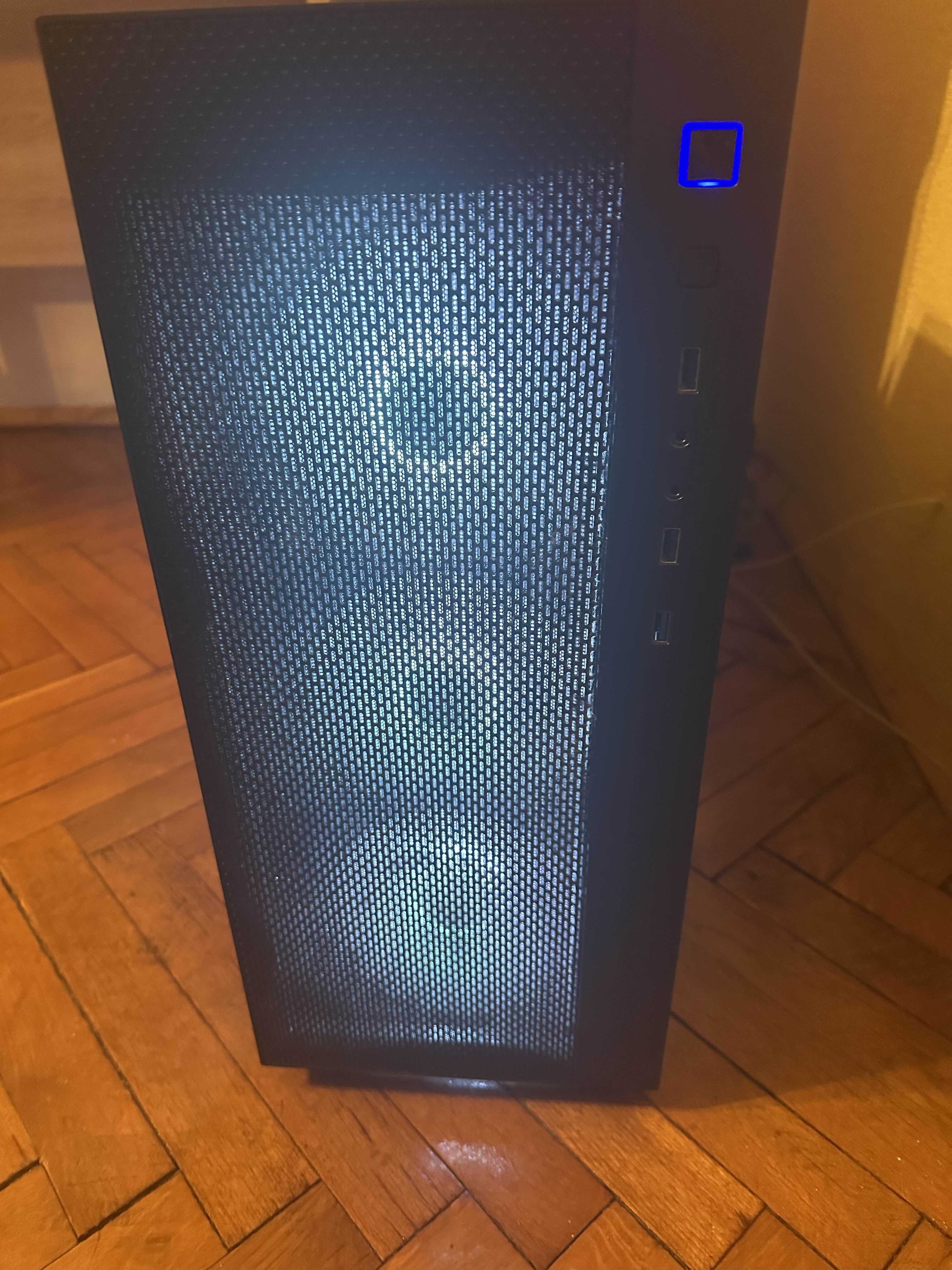 Геймърски Компютър AMD Ryzen 7 5700x3D, AMD RX6700 XT, 16 RAM 3600Mhz
