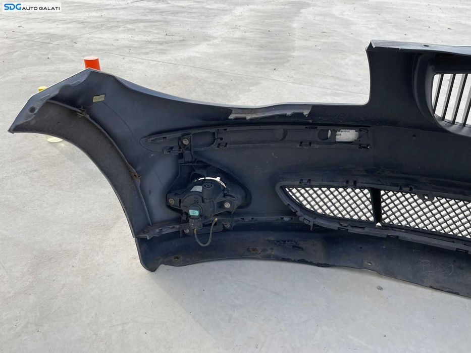 Bara Spoiler Fata Completa cu Grile si Proiectoare BMW Seria 1 E81 E87 2004 - 2008 Cod BM04025BAN [Z0072]
