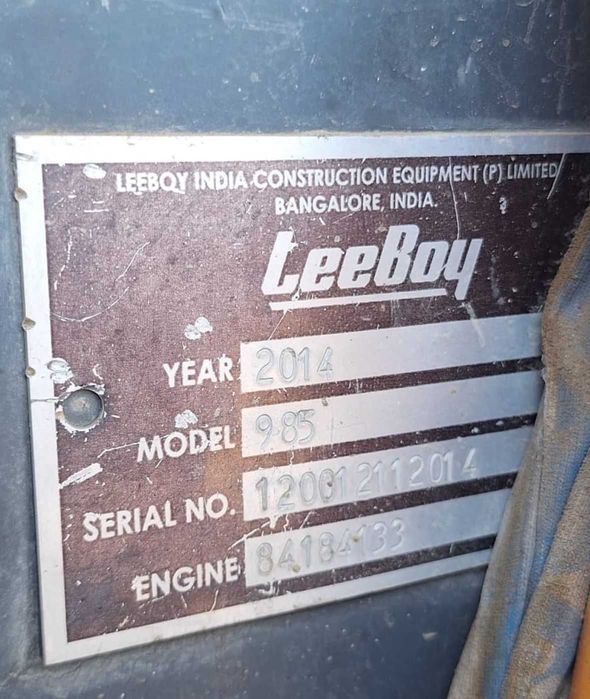 Autogreder Leeboy 2014