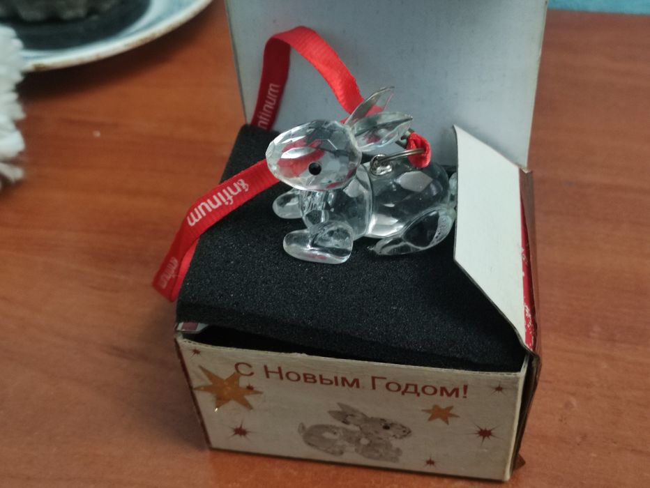 Хрустальный кролик Infinum декоративный
