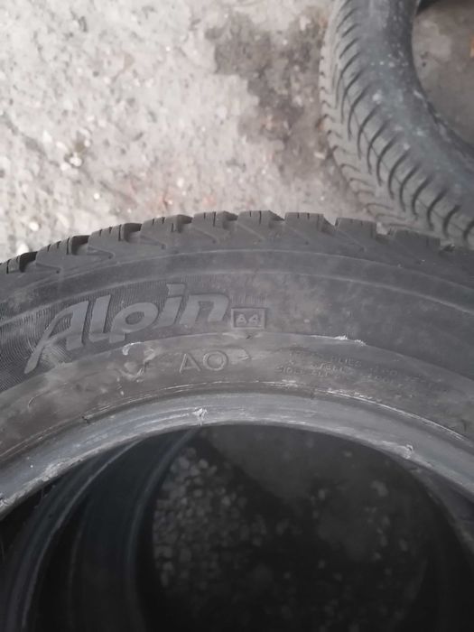 2 гуми michelin alpine a4 AO 185 60 r15
