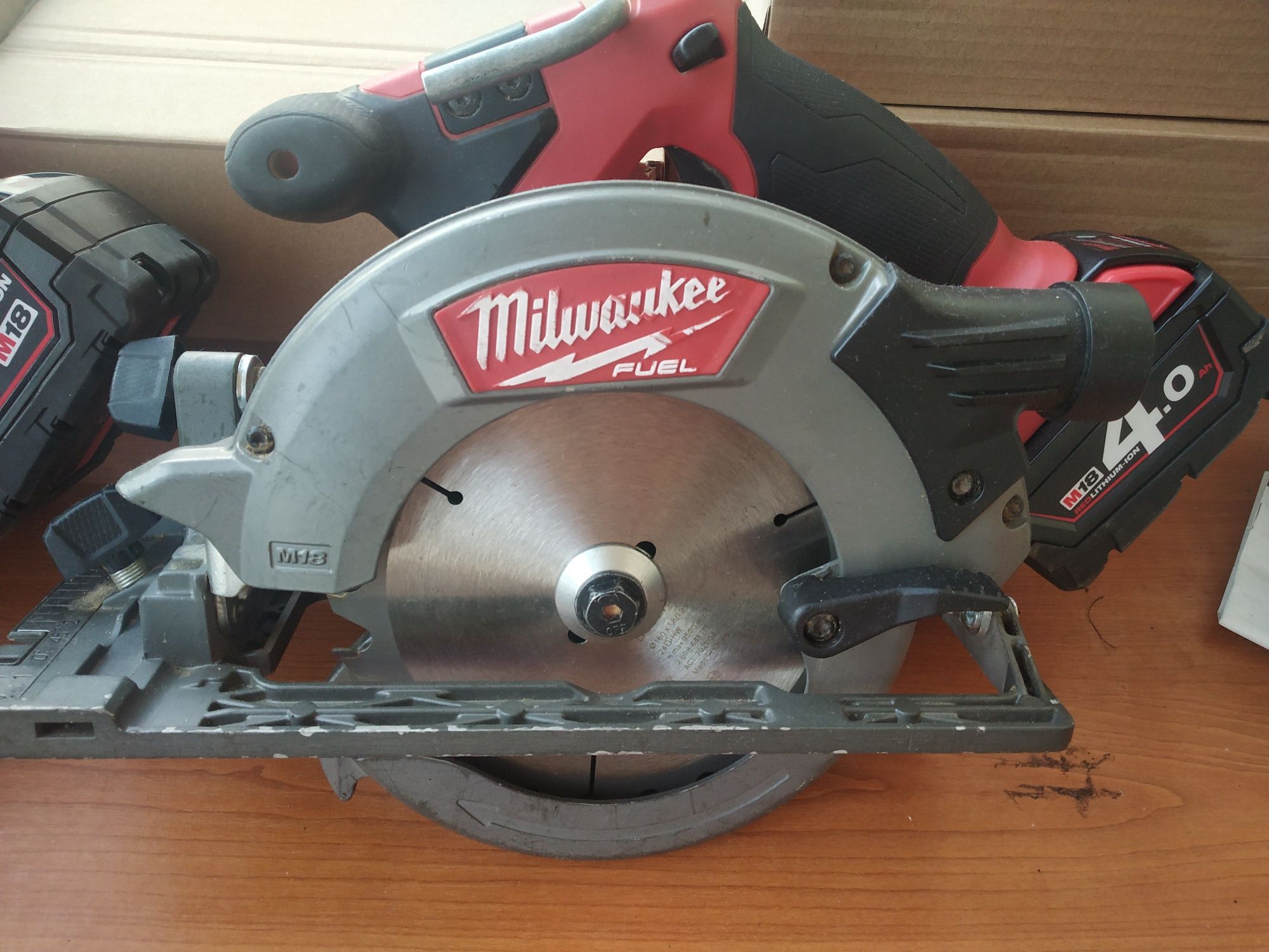 Circular milwaukee M18 CCS55 ..165 mm