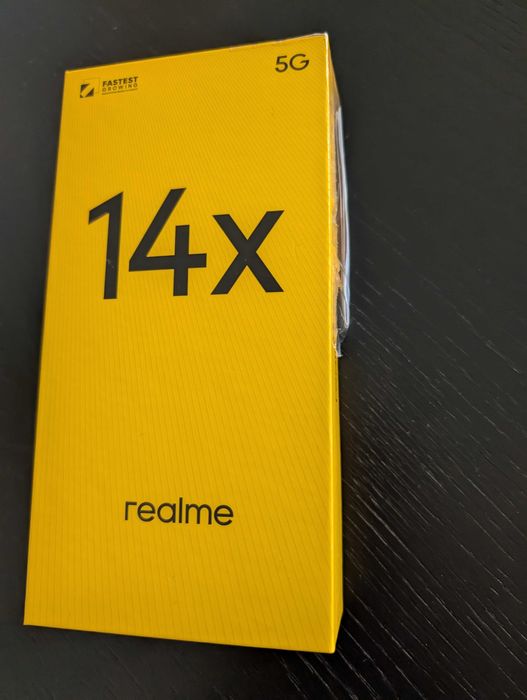 НОВ! мобилен телефон Realme 14x 6 GB RAM 128 GB 5G + Panzer Протектор