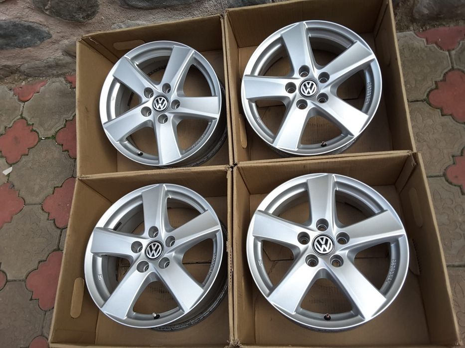 jante aliaj 16; 5x112; Vw Tiguan, Passat b6, b7, b8, Sharan  ET 33