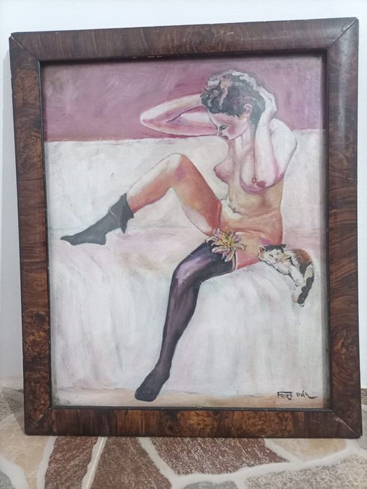 Vând pictura tema nud