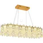 Lustra gold din CRYSTAL