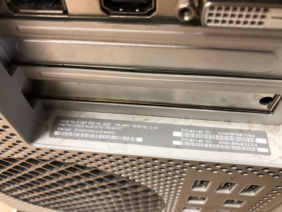 Apple Mac Pro A1289 5,1 2009