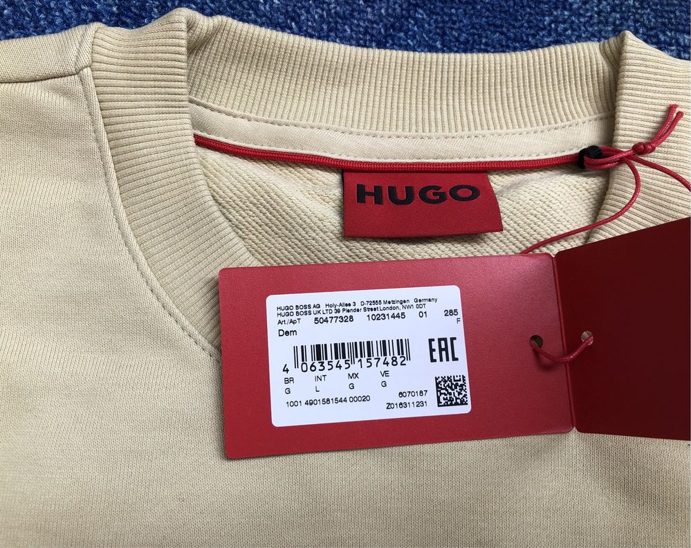 HUGO Hugo Boss Dem Sweatshirt ОРИГИНАЛНА мъжка блуза - L