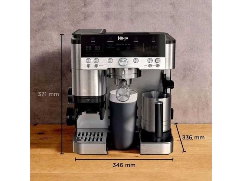 Кафеавтомат с Приставка за Млечна Пяна Ninja Luxe Premier ES601EU