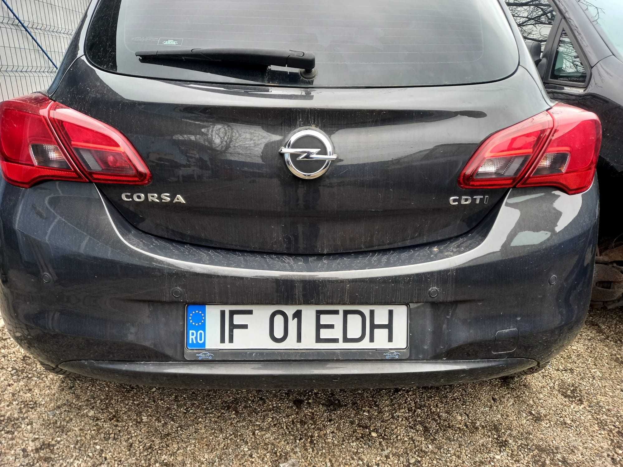 Opel Corsa E 2014--2019, bara spate completa, haion cu luneta, stopuri