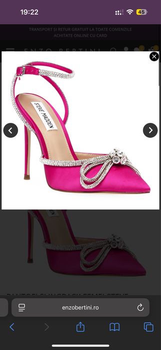 Pantofi de femei Steve Madden marimea 38