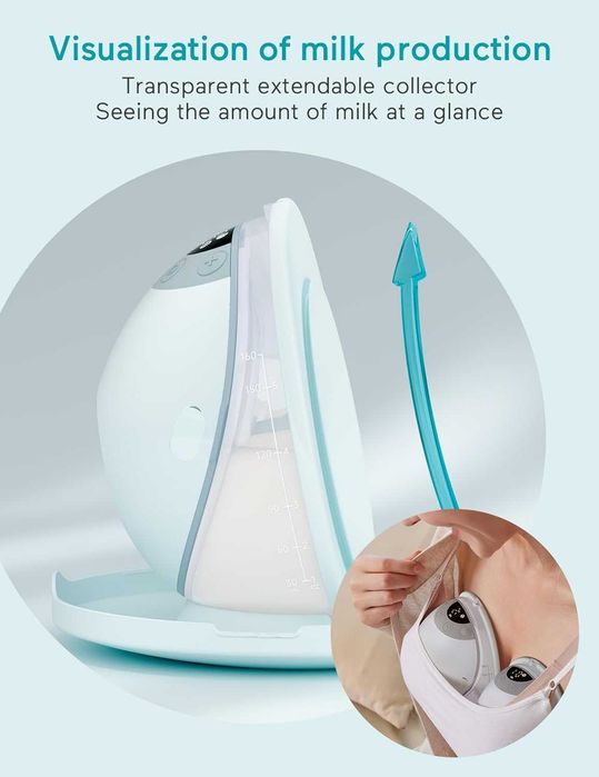 Електрическа помпа за кърма Paruu P20, 4 режима и 12 нива, 2 броя