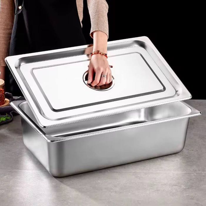 Гастро ёмкость 53*65 из нержавейки для кухни