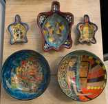 Bol artizanal - Ceramică - Castroane deosebite lucrate manual