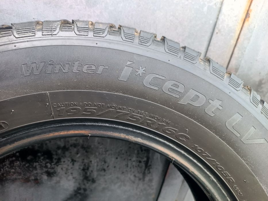 195/75/16 С Hankook Дот 3421