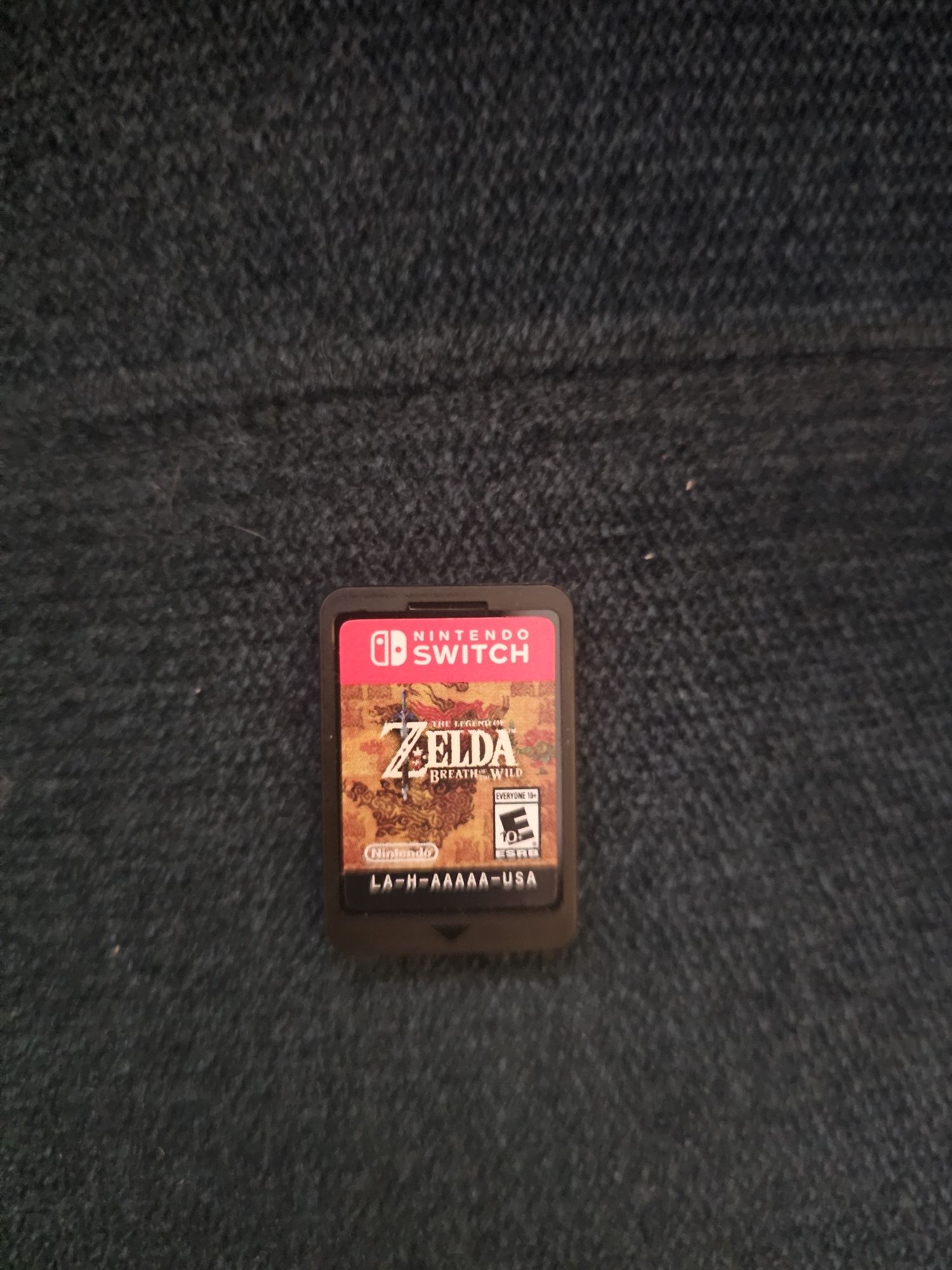 Zelda Breath of the Wild без кейс