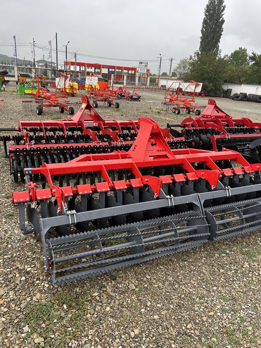 Teradisc Strumik și Euro Mazs 4 m. Plug. Combinator. Scarificator